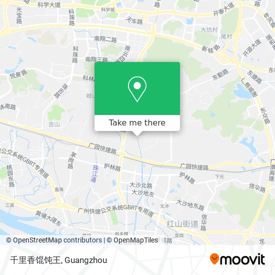 千里香馄饨王 map