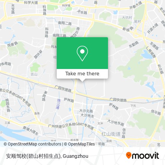 安顺驾校(碧山村招生点) map