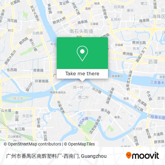 广州市番禺区南辉塑料厂-西南门 map