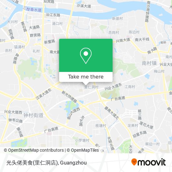 光头佬美食(里仁洞店) map