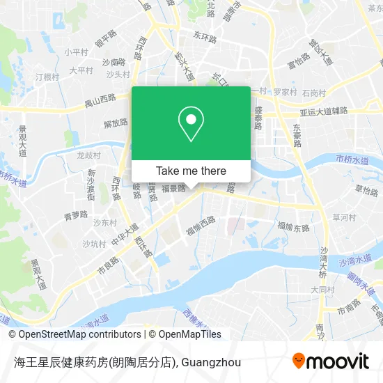 海王星辰健康药房(朗陶居分店) map
