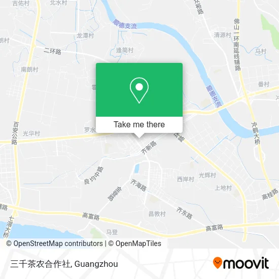 三千茶农合作社 map