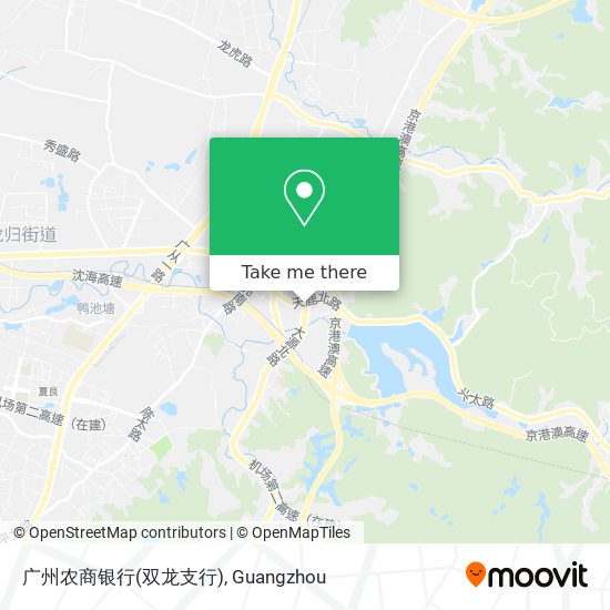 广州农商银行(双龙支行) map