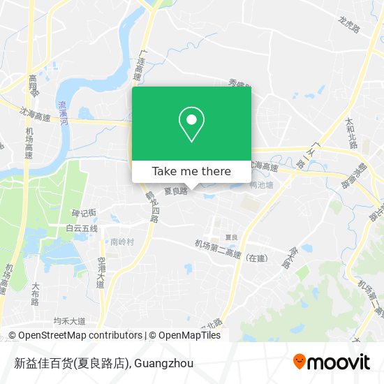 新益佳百货(夏良路店) map