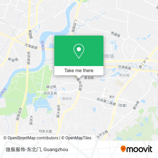 微服服饰-东北门 map