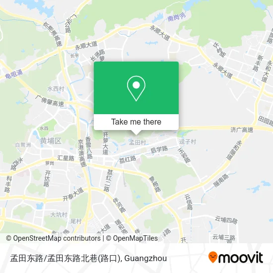 孟田东路/孟田东路北巷(路口) map