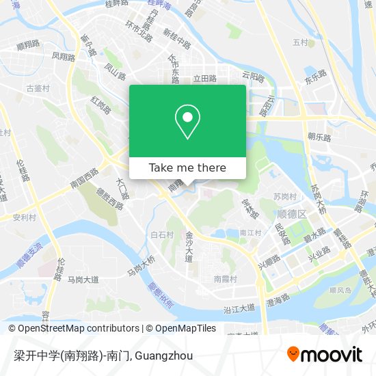 梁开中学(南翔路)-南门 map