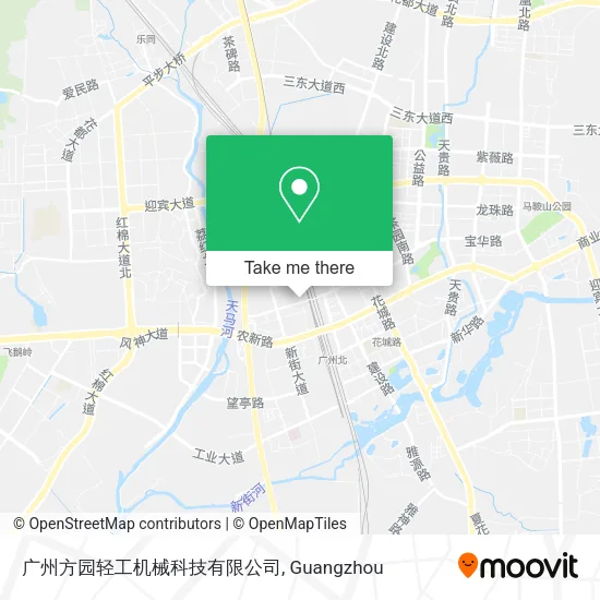 广州方园轻工机械科技有限公司 map