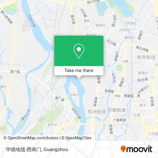 华德地毯-西南门 map