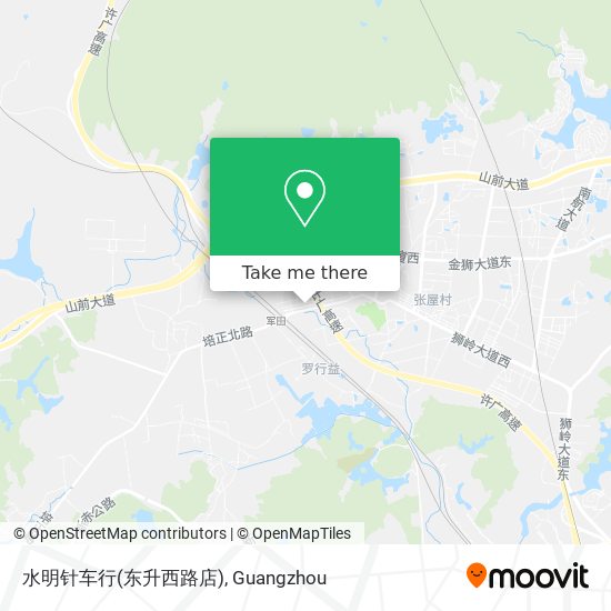 水明针车行(东升西路店) map