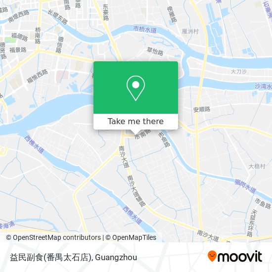 益民副食(番禺太石店) map