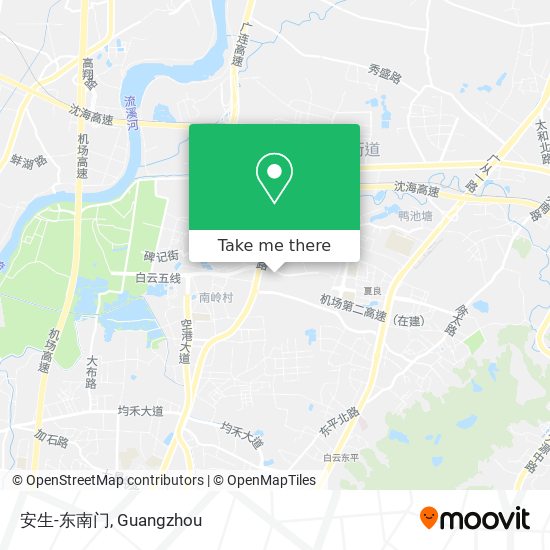 安生-东南门 map