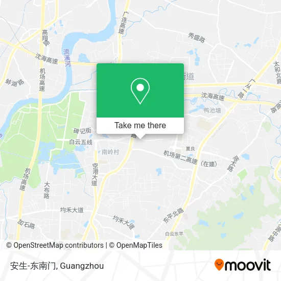 安生-东南门 map