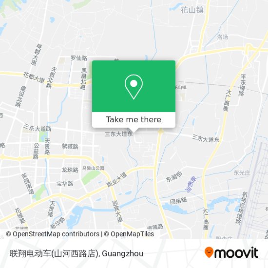 联翔电动车(山河西路店) map
