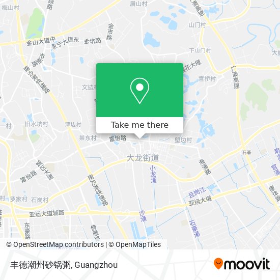 丰德潮州砂锅粥 map