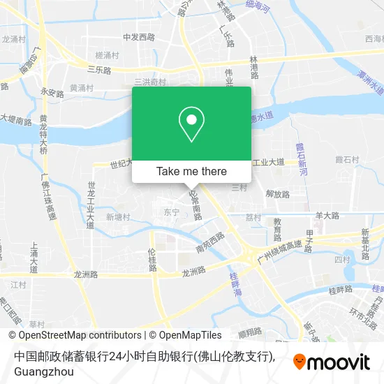 中国邮政储蓄银行24小时自助银行(佛山伦教支行) map