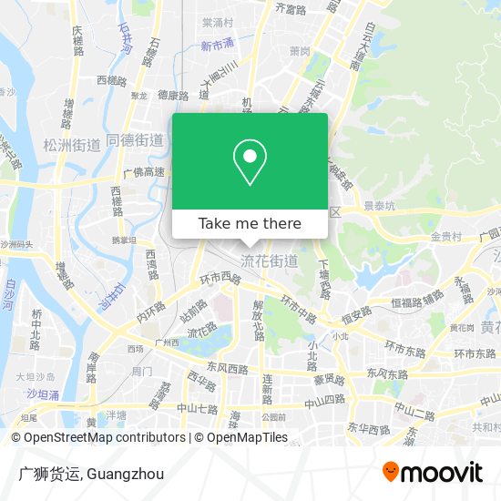 广狮货运 map