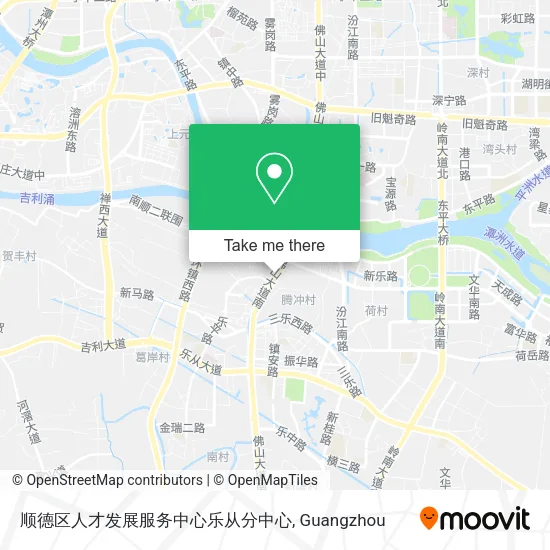 顺德区人才发展服务中心乐从分中心 map