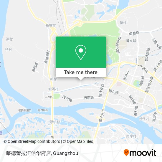 莘德蕾拉汇信华府店 map