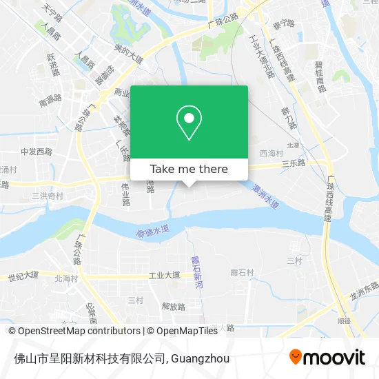 佛山市呈阳新材科技有限公司 map