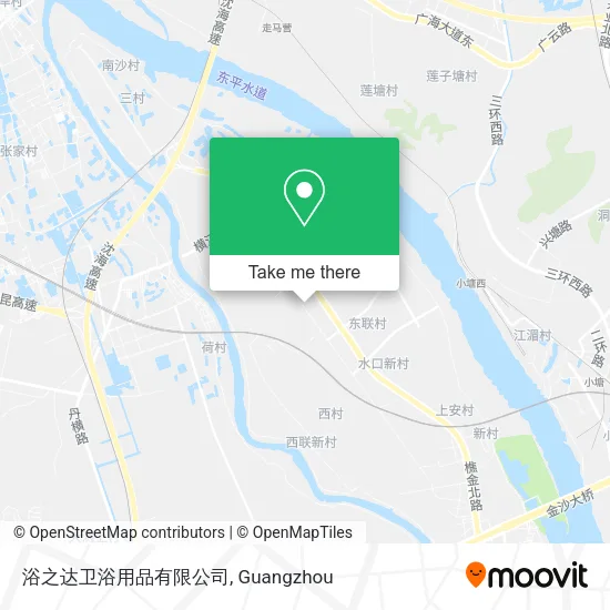 浴之达卫浴用品有限公司 map