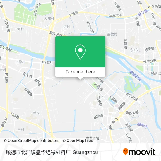 顺德市北滘镇盛华绝缘材料厂 map