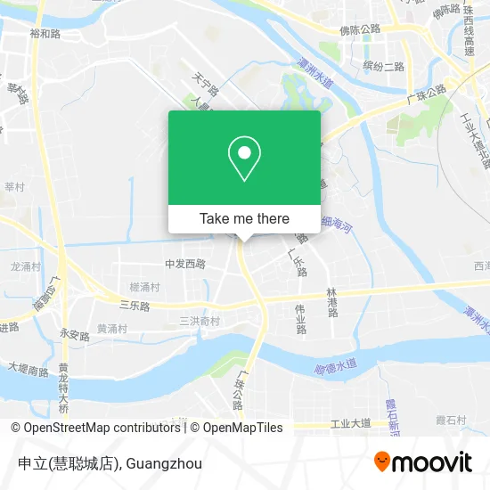 申立(慧聪城店) map