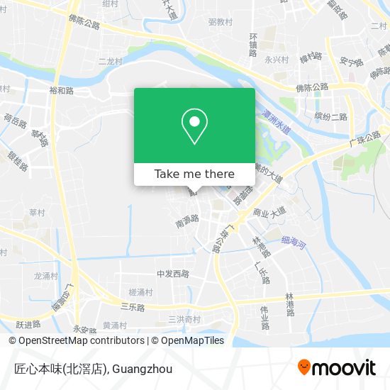 匠心本味(北滘店) map