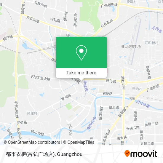 都市衣柜(富弘广场店) map