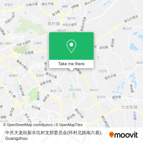 中共大龙街新水坑村支部委员会(环村北路南六巷) map