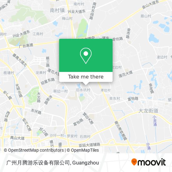广州月腾游乐设备有限公司 map