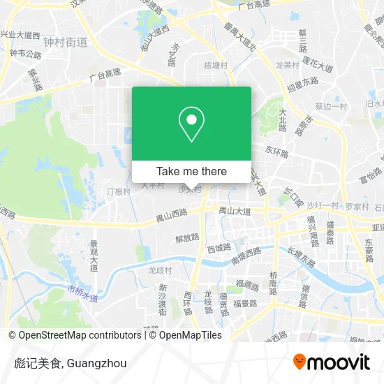 彪记美食 map