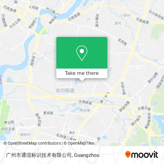 广州市通谊标识技术有限公司 map