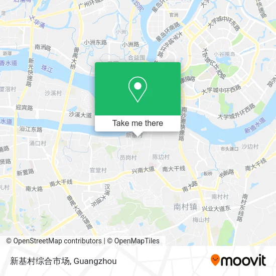 新基村综合市场 map