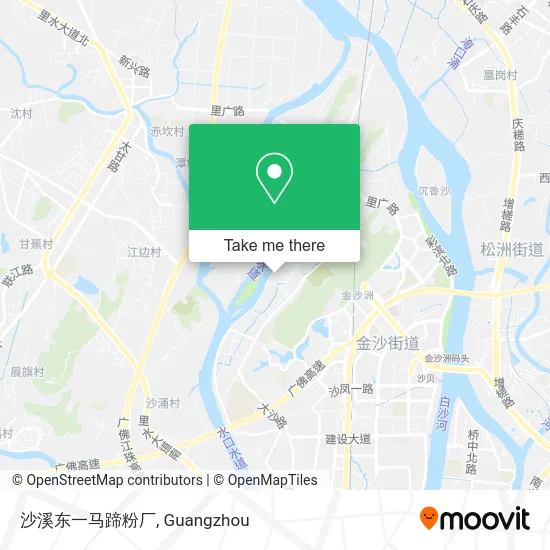 沙溪东一马蹄粉厂 map