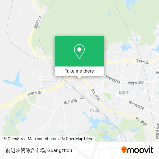 前进农贸综合市场 map