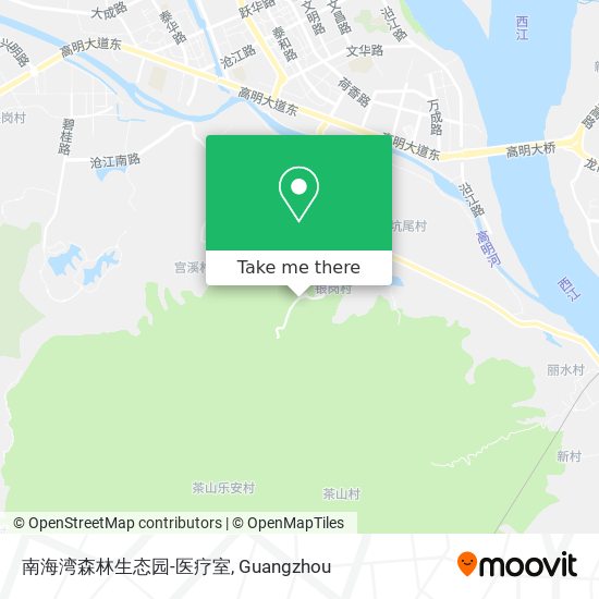 南海湾森林生态园-医疗室 map
