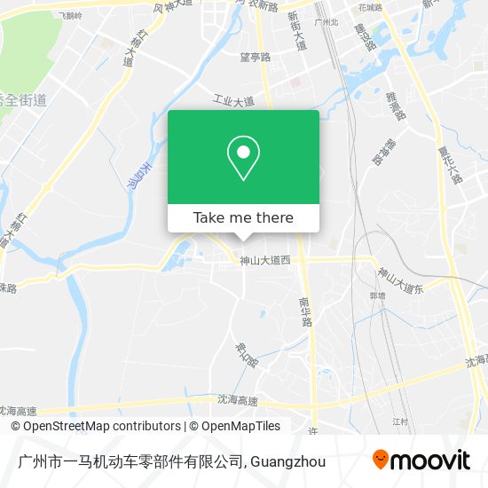 广州市一马机动车零部件有限公司 map