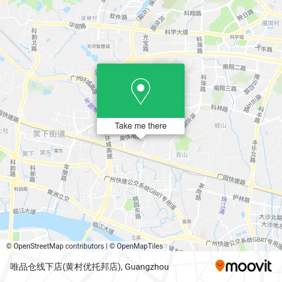 唯品仓线下店(黄村优托邦店) map