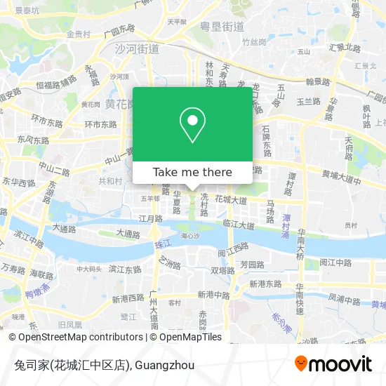 兔司家(花城汇中区店) map