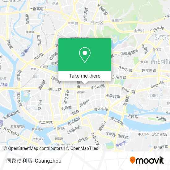 同家便利店 map