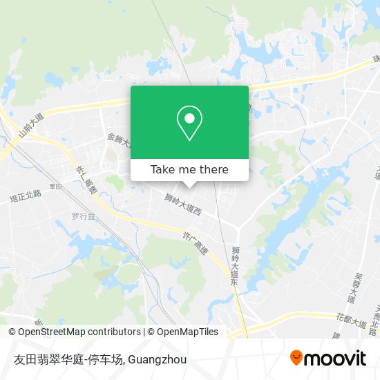友田翡翠华庭-停车场 map
