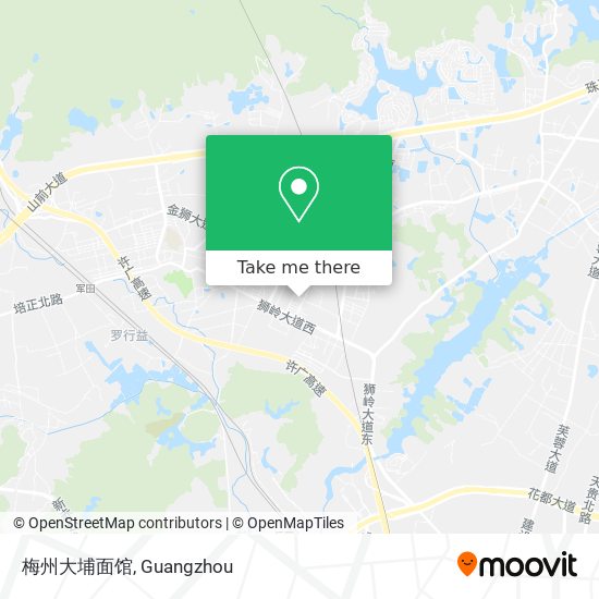 梅州大埔面馆 map