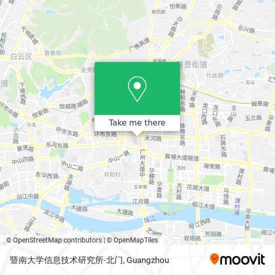 暨南大学信息技术研究所-北门 map