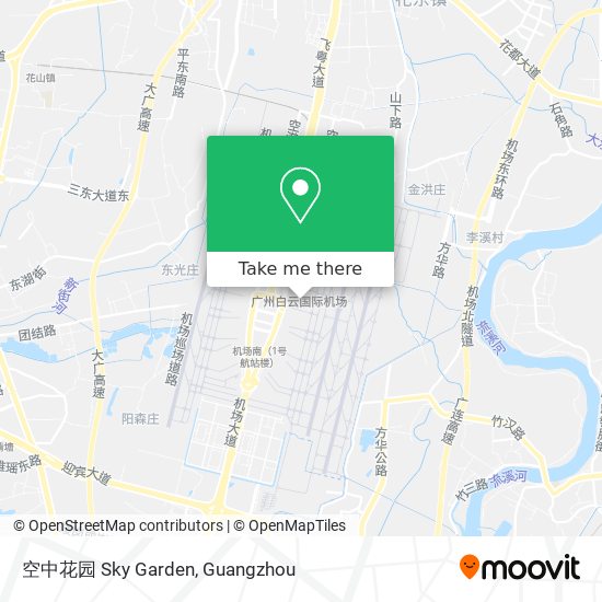 空中花园 Sky Garden map