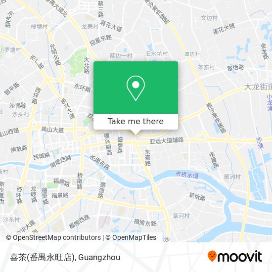 喜茶(番禺永旺店) map