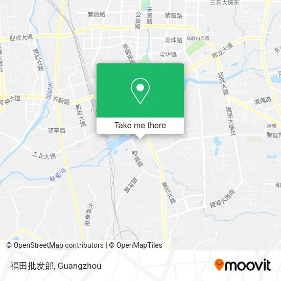 福田批发部 map