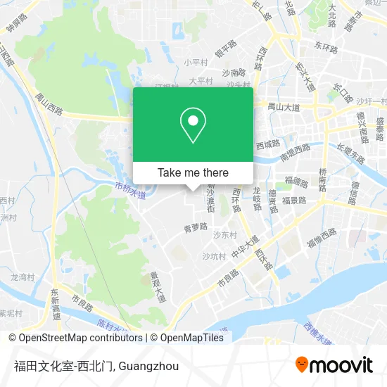 福田文化室-西北门 map