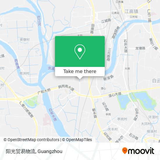 阳光贸易物流 map