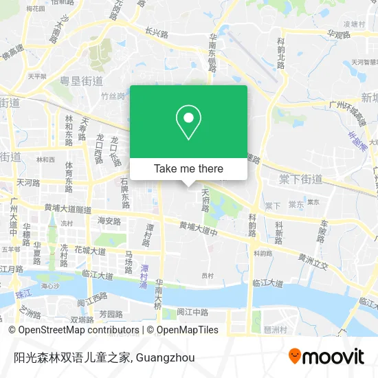 阳光森林双语儿童之家 map